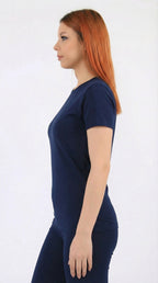 أندر شيرت حريمي نص كم قطن استرتش