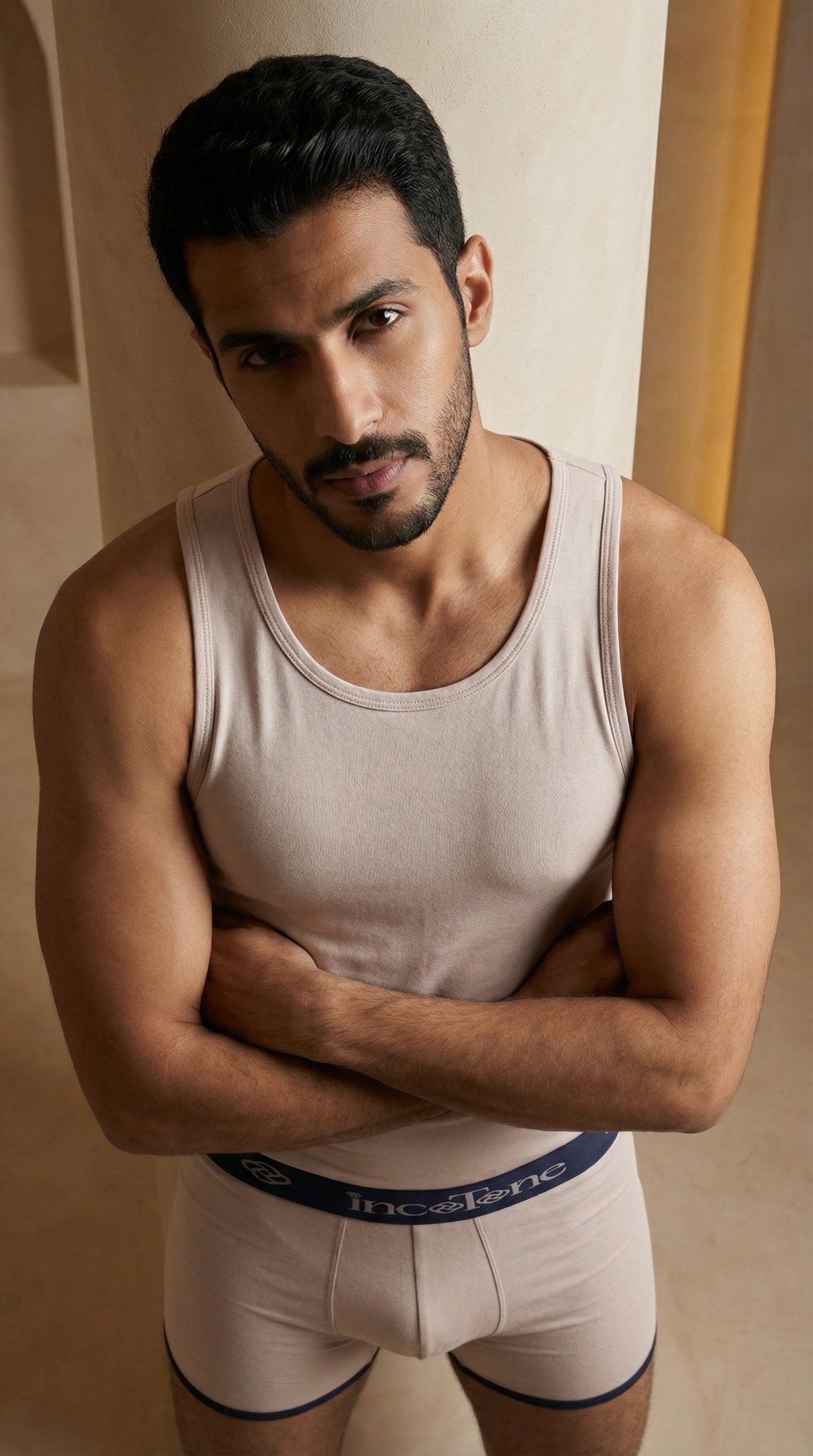 تانك توب رجالي قطن مريح