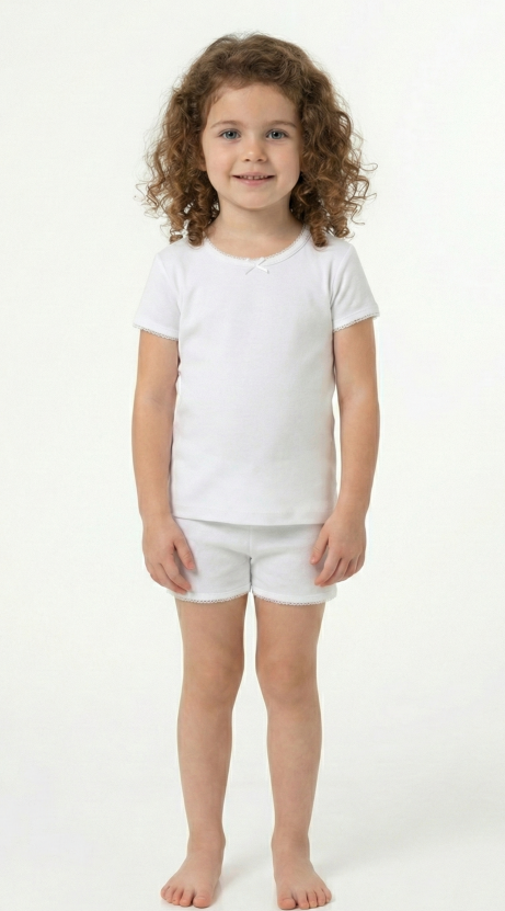 Girls' comfortable cotton underwear set
