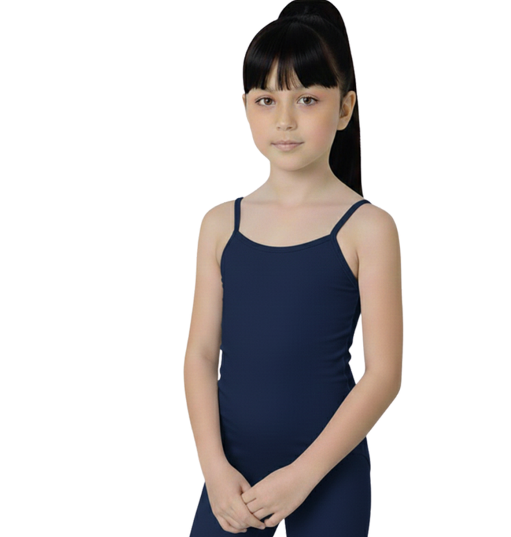 توب حمالة رفيعة بناتي قطن استرتش