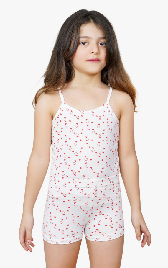 Girls' comfortable cotton underwear set
