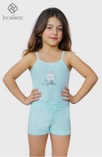 Girls' comfortable cotton underwear set
