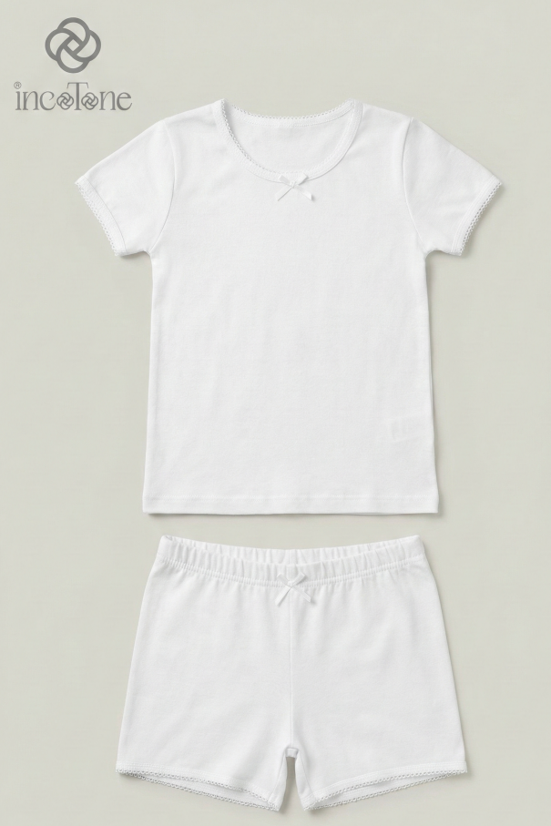 Girls' comfortable cotton underwear set