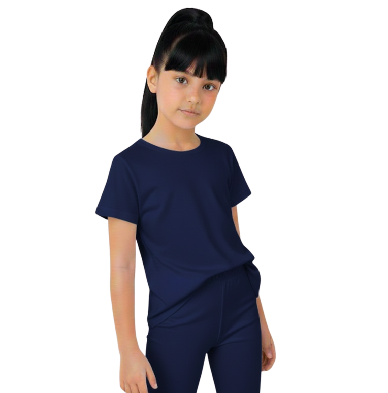 أندر شيرت بناتي نص كم قطن استرتش